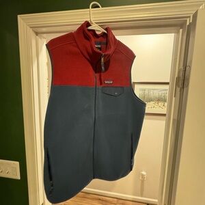 Patagonia XL Vest Red and Blue